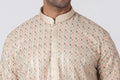 MLS EMBROIDERED KURTA PAJAMA