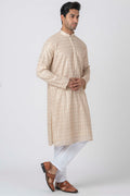 MLS EMBROIDERED KURTA PAJAMA