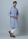MLS CHIKANKARI KURTA PAJAMA