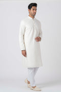MLS EMBROIDERED KURTA PAJAMA