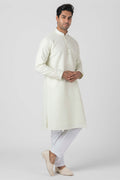 MLS EMBROIDERED KURTA PAJAMA