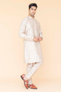 MLS EMBROIDERED KURTA PAJAMA