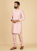 MLS EMBROIDERED KURTA PAJAMA 2PCS