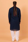 MLS CHIKANKARI KURTA Pajama