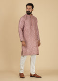 MLS PRINTED KURTA PAJAMA 2PCS
