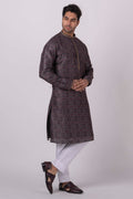 MLS PRINTED KURTA PAJAMA