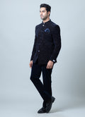 MLS VELVET JODHPURI SUIT 2PCS