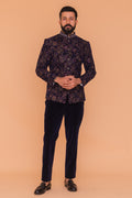 MLS VELVET JODHPURI SUIT