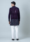 MLS VELVET INDO WESTERN 2 PCS