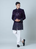 MLS VELVET INDO WESTERN 2 PCS