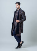 MLS VELVET INDO WESTERN 3PCS