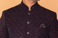 MLS VELVET INDO WESTERN 3PCS