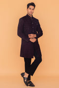 MLS VELVET INDO WESTERN 3PCS