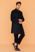MLS VELVET INDO WESTERN 3PCS