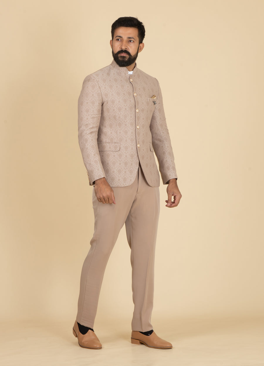 MLS PRINTED JODHPURI SUIT 2PCS