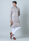 MLS EMBROIDERED KURTA PAJAMA