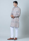 MLS EMBROIDERED KURTA PAJAMA