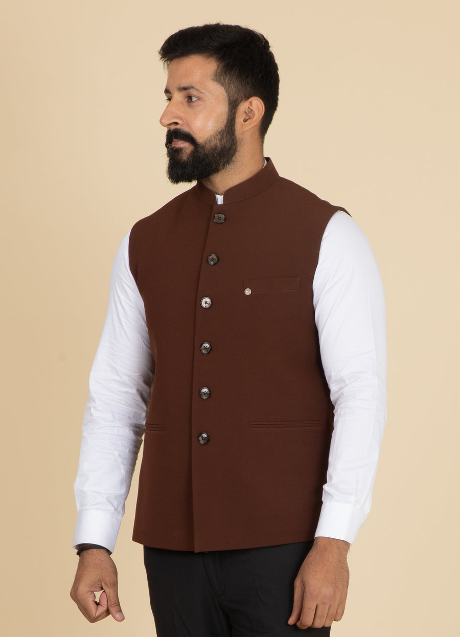 MLS PLAIN JAWAHAR JACKET 1PC