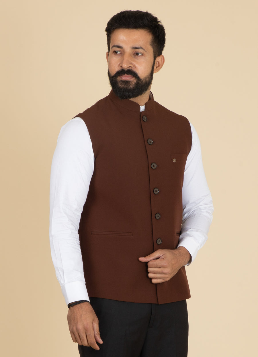 MLS PLAIN JAWAHAR JACKET 1PC