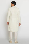 MLS CHIKANKARI KURTA PAJAMA
