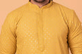 MLS CHIKANKARI KURTA PAJAMA