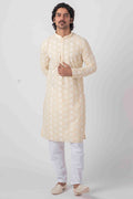 EMBROIDERED KURTA PYAJAMA