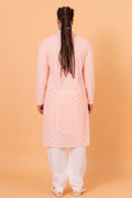 MLS CHIKANKARI KURTA PAJAMA