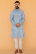 MLS PRINTED KURTA PAJAMA