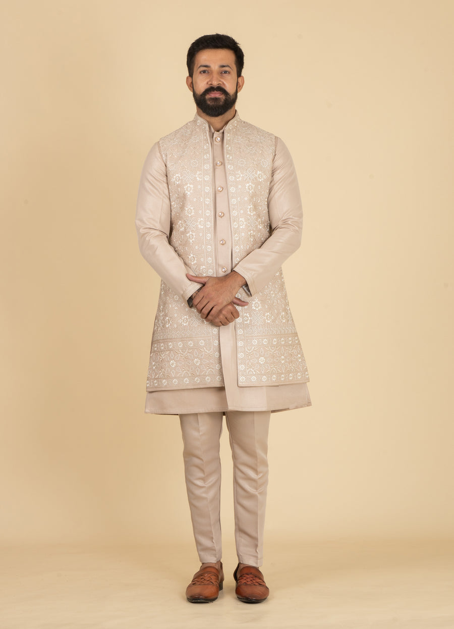 MLS KURTA JAWAHAR SET 3PCS