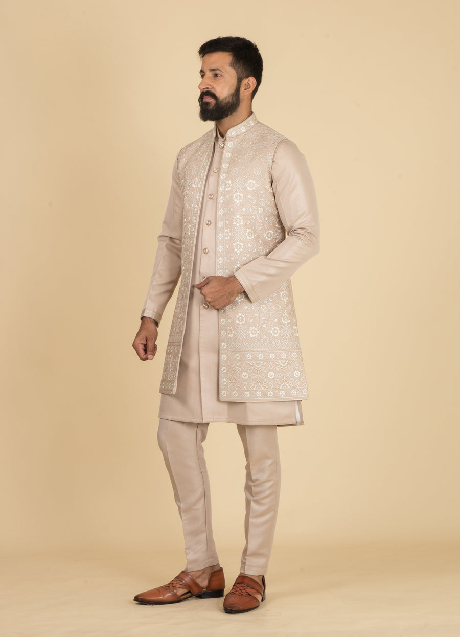 MLS KURTA JAWAHAR SET 3PCS