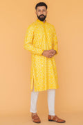 MLS PRINTED KURTA PAJAMA