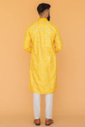MLS PRINTED KURTA PAJAMA