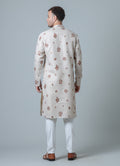MLS PRINTED KURTA PAJAMA 2PCS