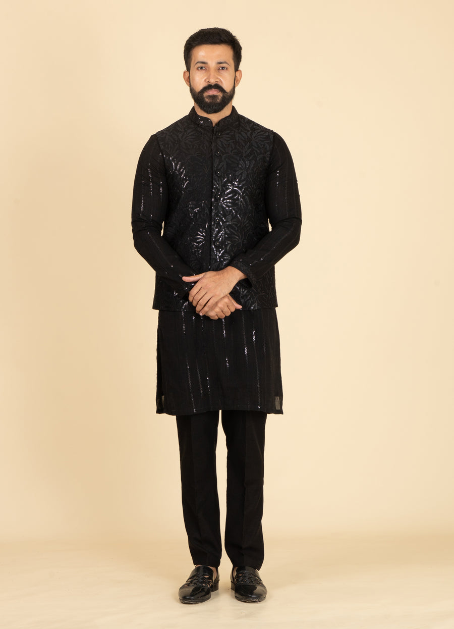 MLS KURTA JAWAHAR SET 3PCS
