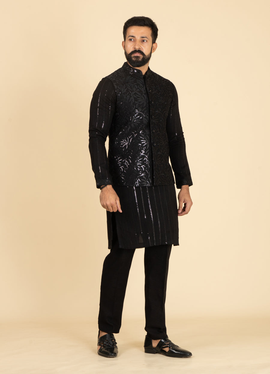 MLS KURTA JAWAHAR SET 3PCS