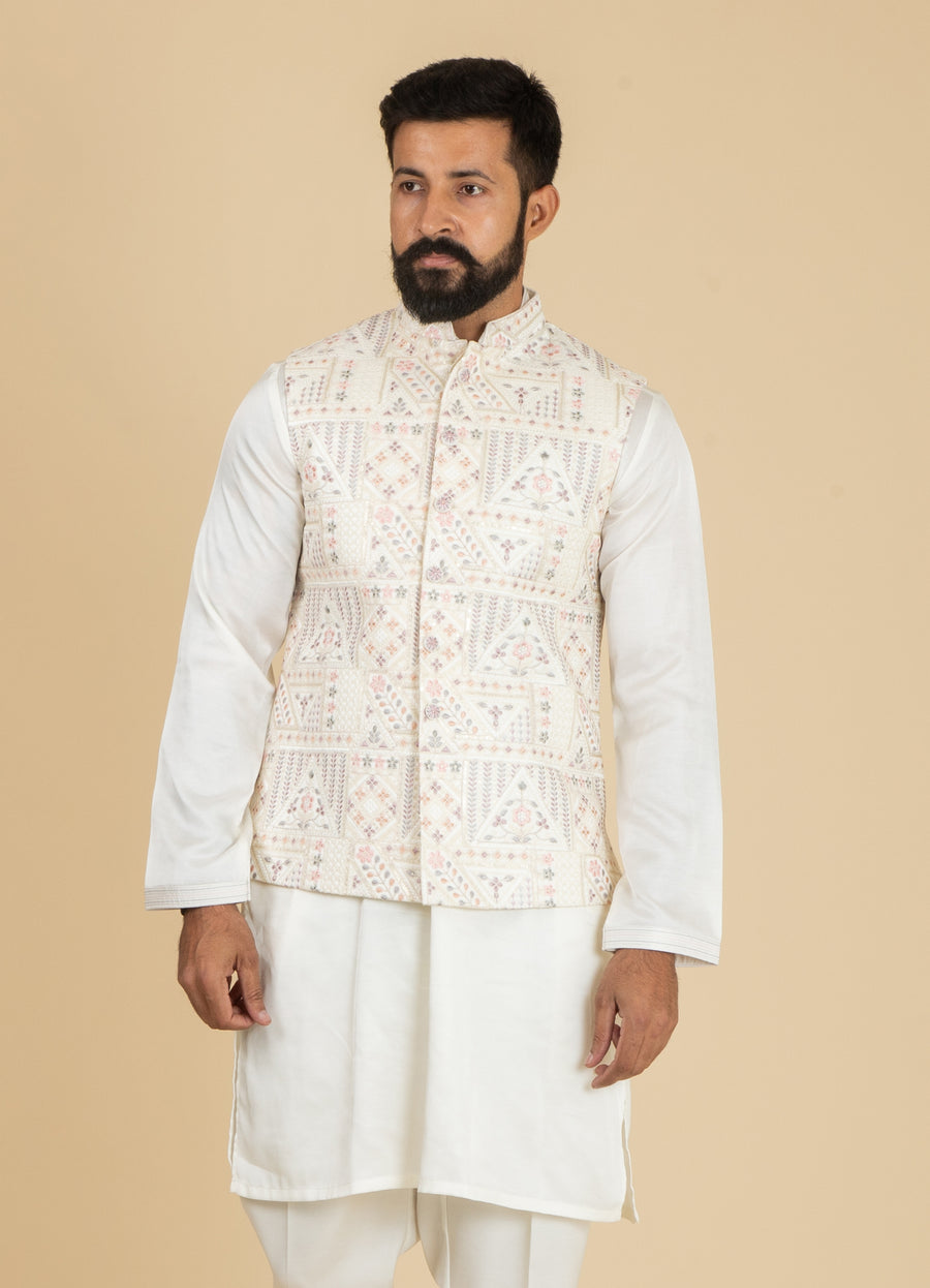 MLS KURTA JAWAHAR SET 3PCS