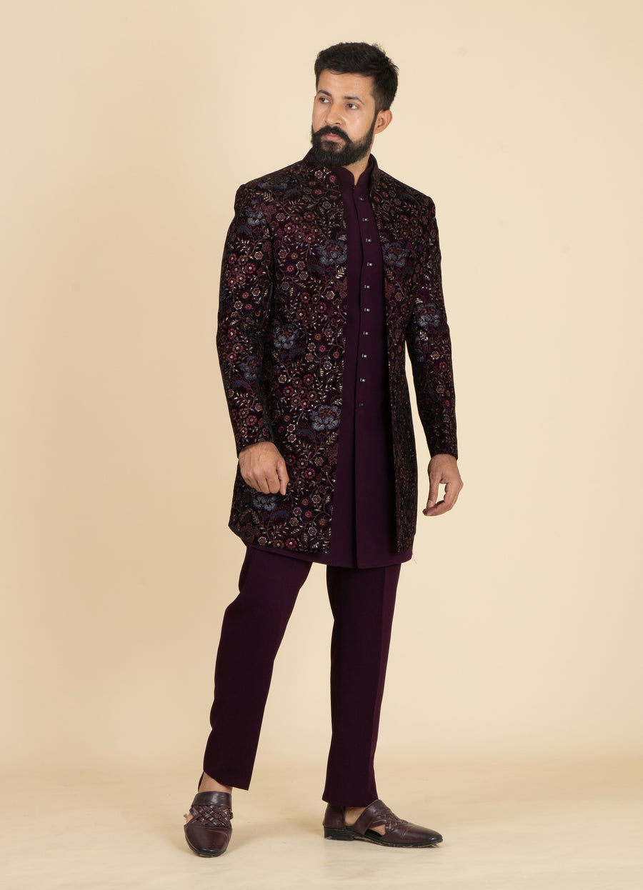 MLS INDO WESTERN 3PCS