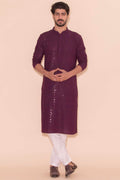 MLS CHIKANKARI KURTA PAJAMA