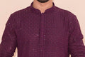 MLS CHIKANKARI KURTA PAJAMA