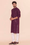 MLS CHIKANKARI KURTA PAJAMA