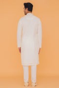 MLS EMBROIDERED KURTA PAJAMA