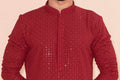 MLS CHIKANKARI KURTA PAJAMA