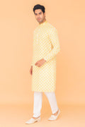 MLS PRINTED KURTA PAJAMA