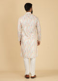 MLS PRINTED KURTA PAJAMA 2PCS