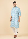 MLS PRINTED KURTA PAJAMA