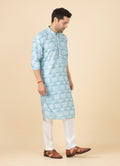 MLS PRINTED KURTA PAJAMA