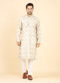 MLS PRINTED KURTA PAJAMA