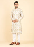 MLS PRINTED KURTA PAJAMA