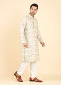 MLS PRINTED KURTA PAJAMA