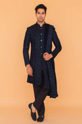 MLS VELVET INDO WESTERN 3PCS